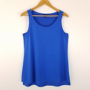 Kaari Blue Sleeveless Top, Blue